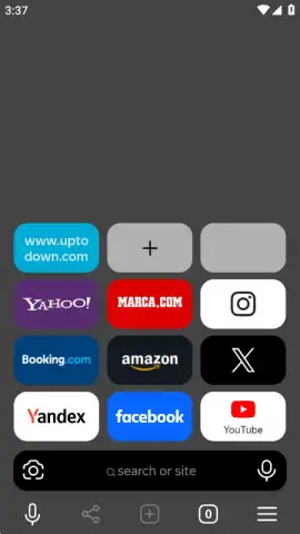 Yandex Browser (alpha) скриншот 2