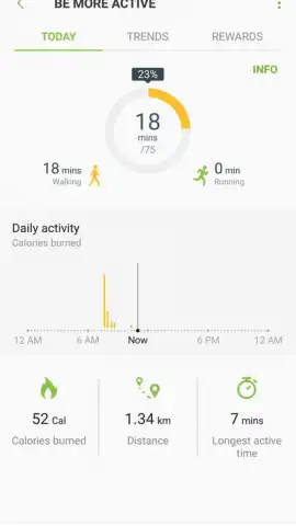 Samsung Health скриншот 6