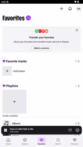 Deezer скриншот 8